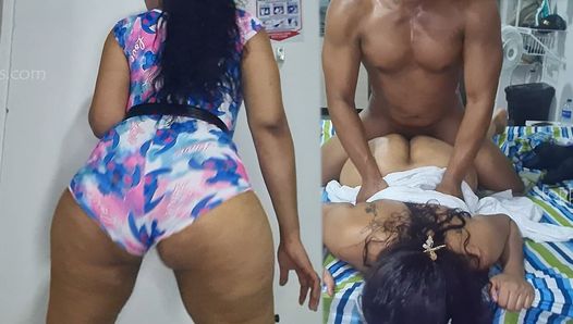 ep #26 Big booty mature latina twerks and gets prone fucked